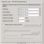 Windows Service Recovery
